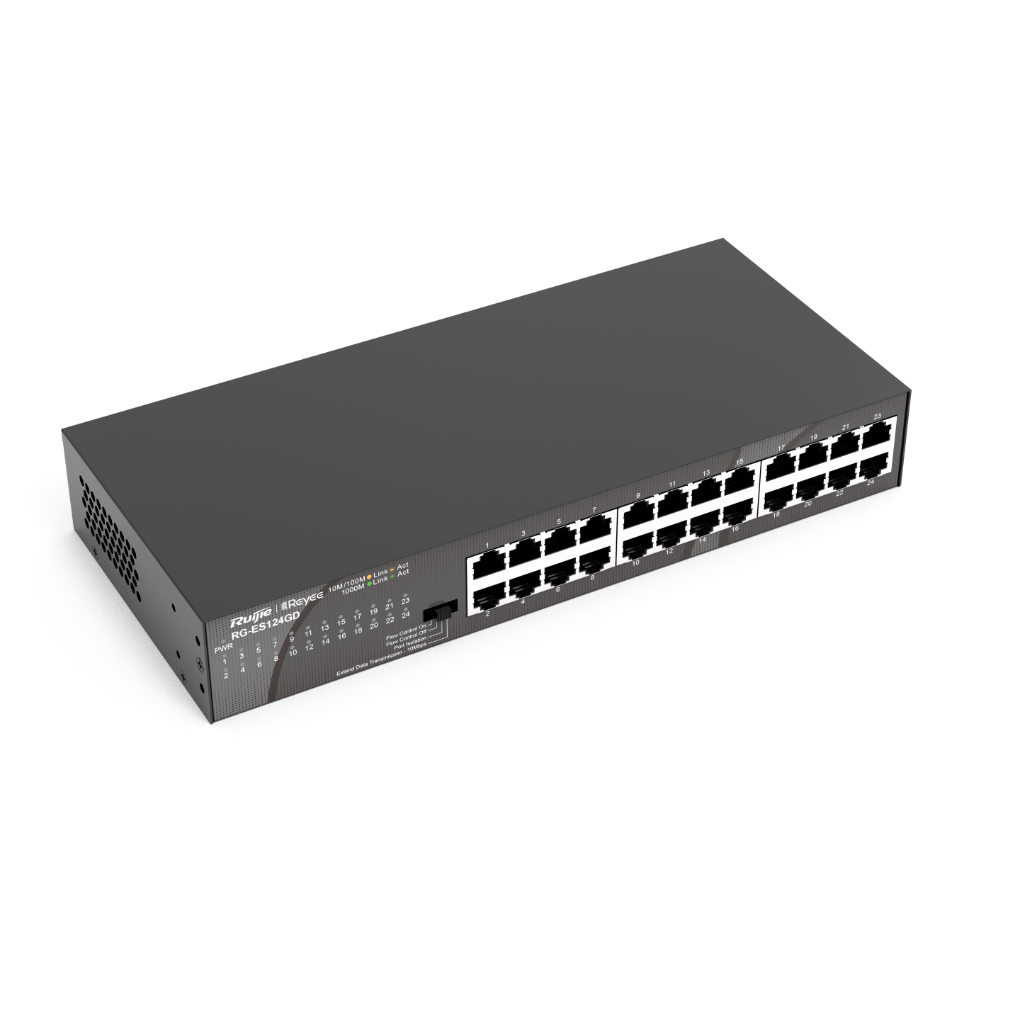 Bộ chuyển mạch RUIJIE RG-ES224GC - chuyển mạng không POE 24 cổng cho doanh nghiệp Bộ chuyển mạng RUIJIE RG-ES124GD