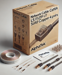 Dây Cáp Mạng LS F/UTP CAT6A 23AWG Lõi Đồng Đặc 4 Đôi