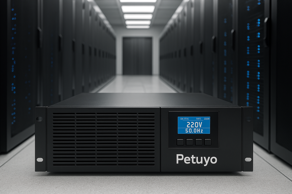 Petuyo UPS Dòng Rack: Giải pháp UPS tiết kiệm không gian cho doanh nghiệp Petuyo UPS Dòng Rack