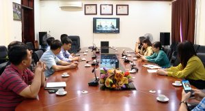 Hội họp liên thông với tỉnh