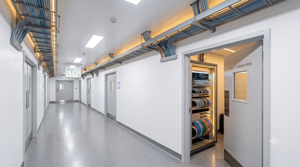 Cáp RM LSZH cho bệnh viện và trường học: an toàn cháy nổ là ưu tiên số 1 Cáp R&M LSZH cho bệnh viện và trường học - an toàn cháy nổ tại AlphaTek
