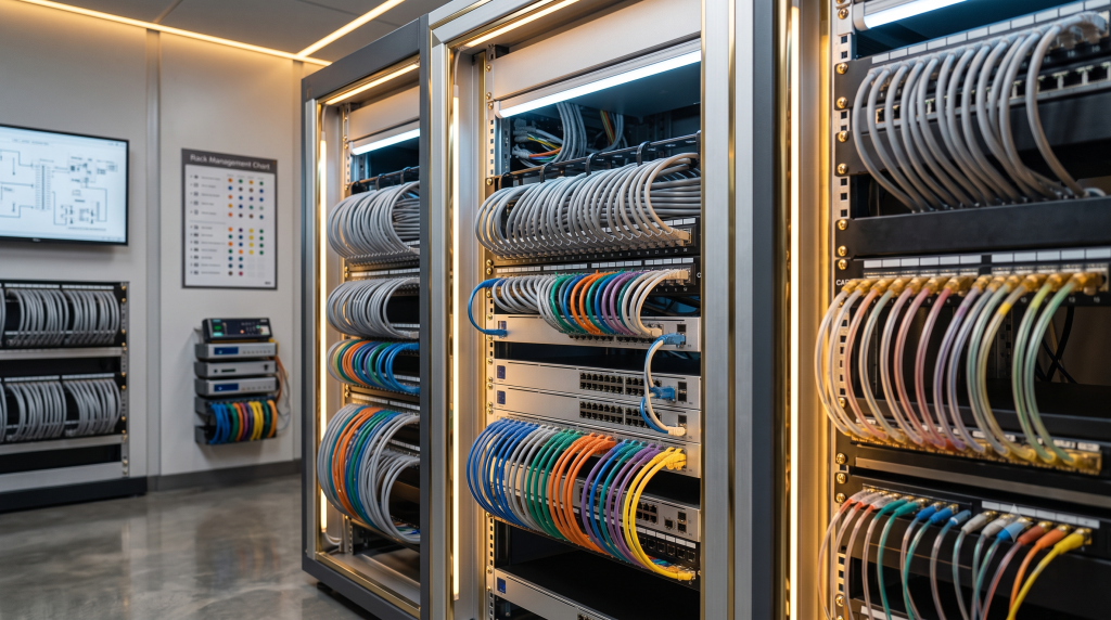 Hệ cáp có cấu trúc (Structured Cabling) là gì? Hướng dẫn từ A đến Z Hệ cáp có cấu trúc (Structured Cabling) cho văn phòng và tòa nhà do AlphaTek tư vấn
